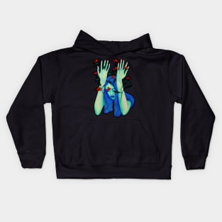 Woman Dream While Awake Kids Hoodie